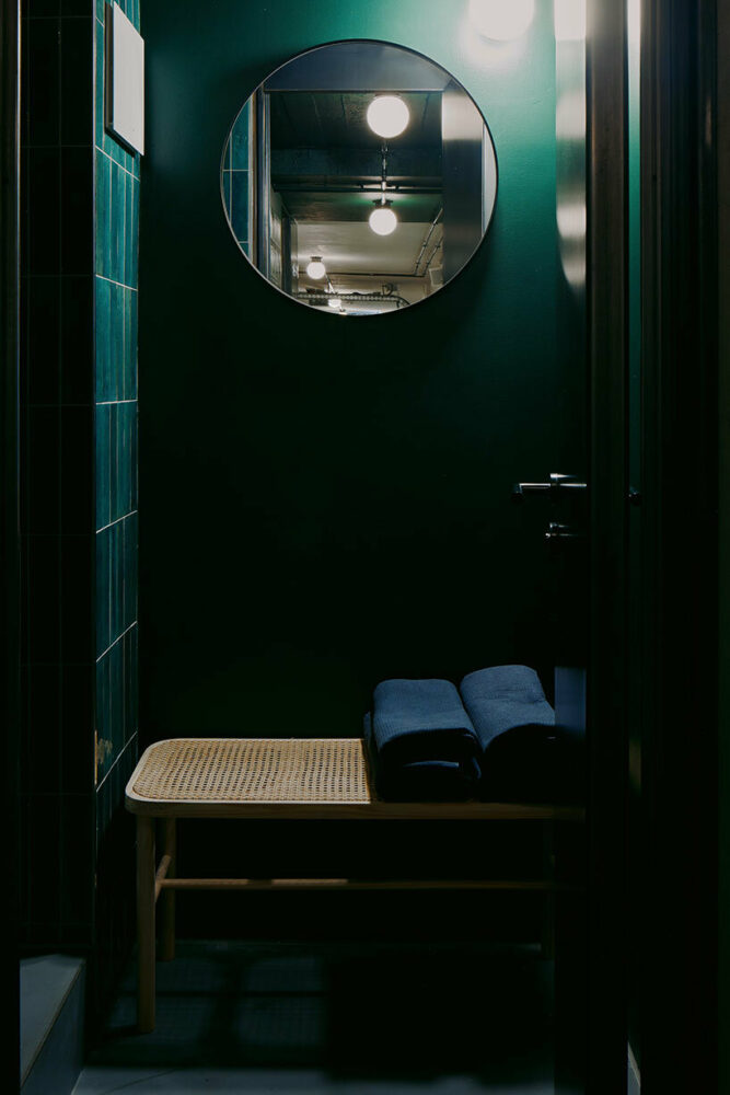 step inside the minimalist interior of hamburg-based kju.studio, captured by david altrath