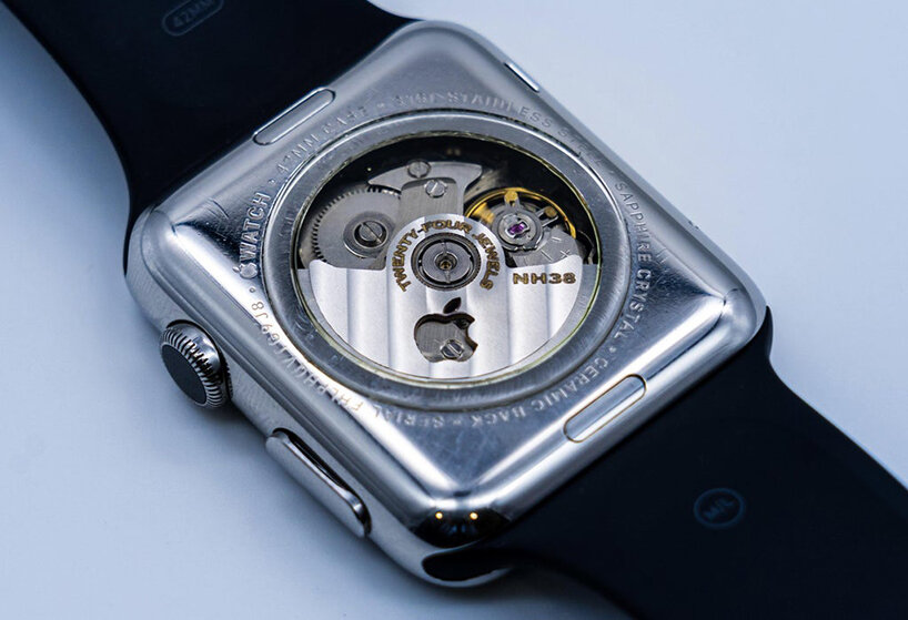 video: turning e-waste apple watch into a mechanical timepiece 