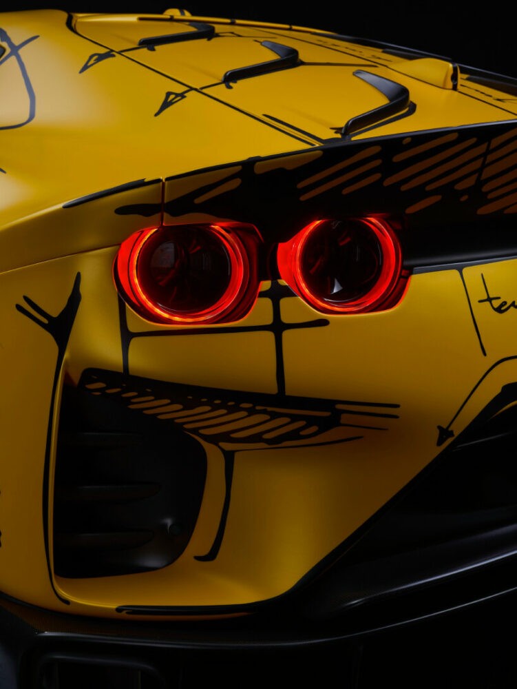 Ferrari 812 Competizione Tailor Made car unveiled at Monterey Car Week 2023