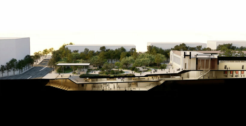 herzog & de meuron’s proposal for athens archaeological museum nods to ancient greece