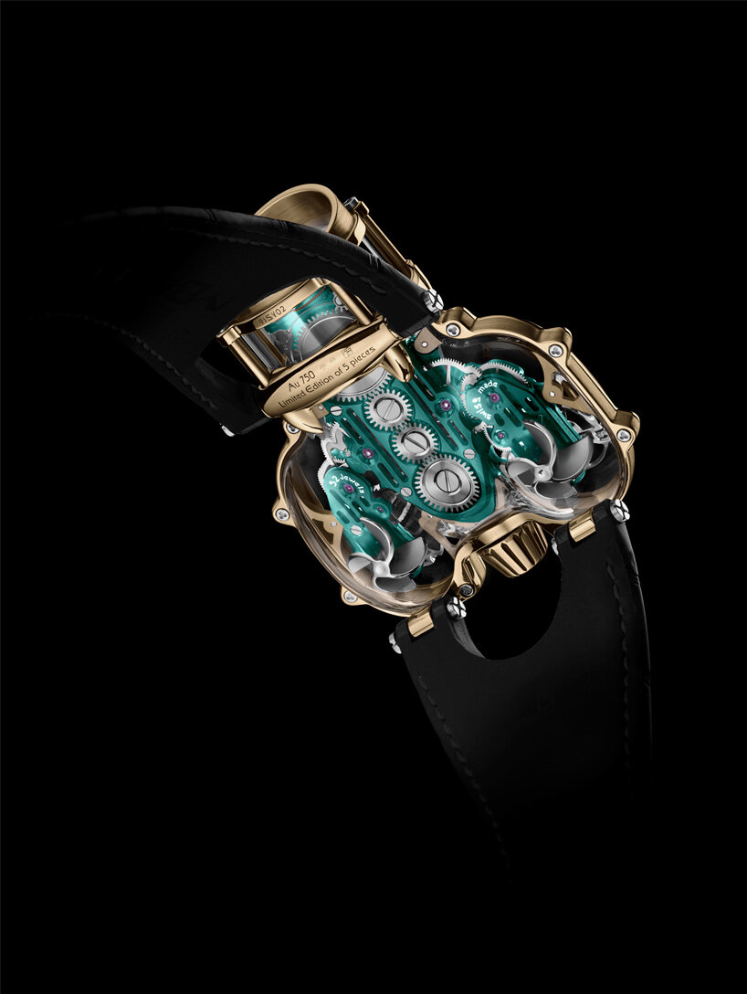 MB&F's watch tribute to 1950s aerodynamic designs now comes with a sapphire crystal shell