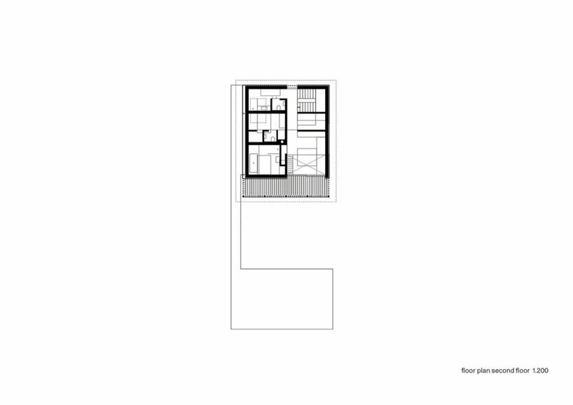 second floor plan