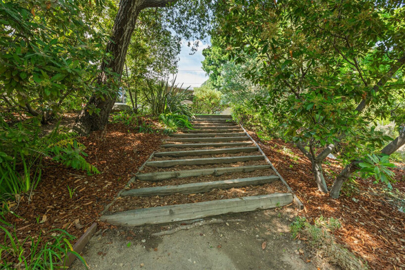 lloyd wright’s usonian-style house in california embraces oblique angles and abundant glazing