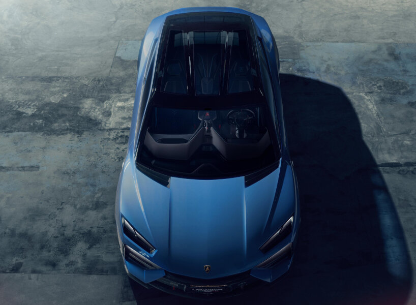 lamborghini lanzador gran turismo electric car