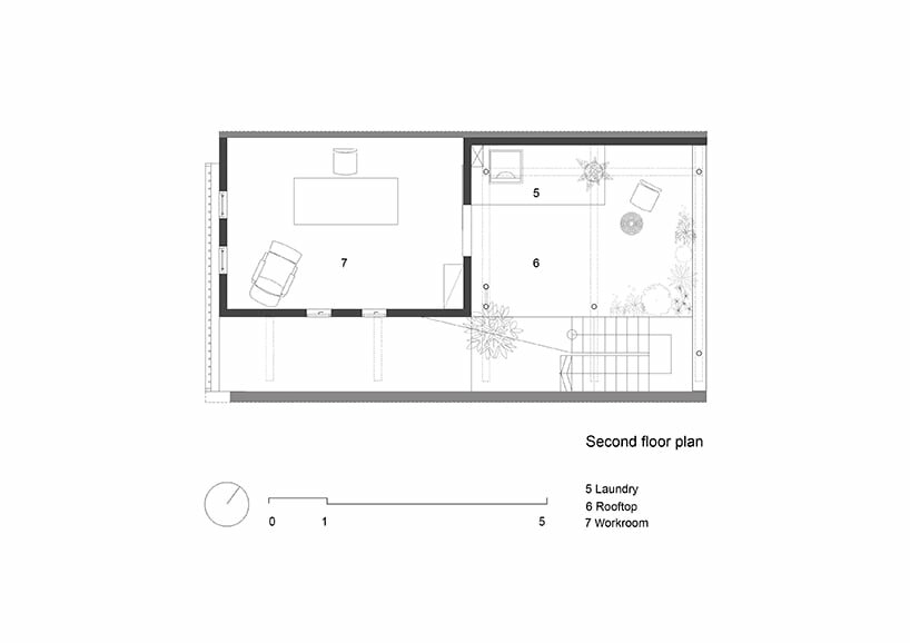 second floor plan