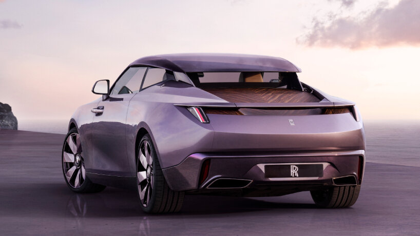 rolls royce amethyst droptail coachbuild roadster