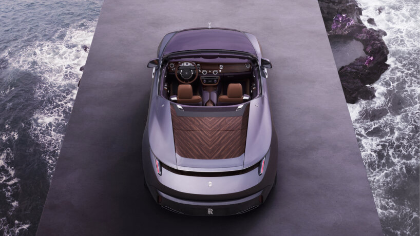 rolls royce amethyst droptail coachbuild roadster