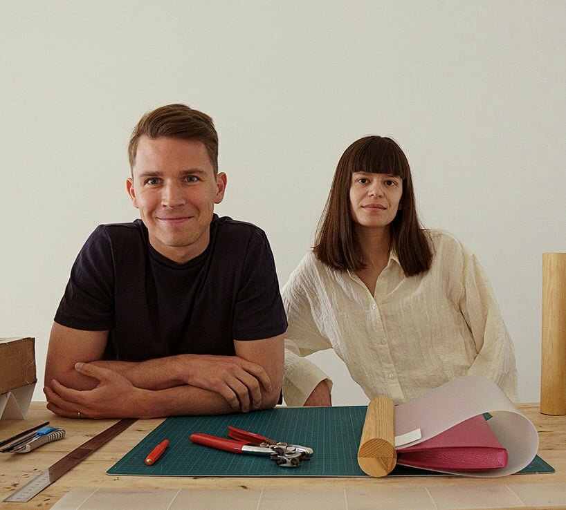 industrial design meets contemporary fashion for these experimental handbags