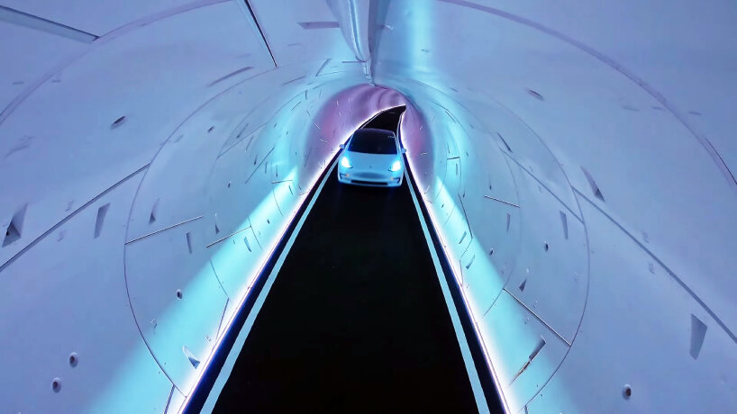elon musk boring company las vegas loop 