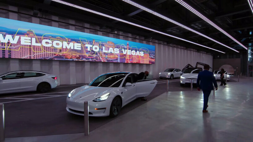 elon musk boring company las vegas loop 