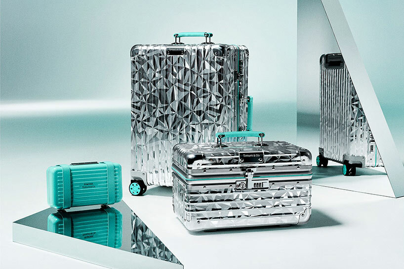 RIMOWA x tiffany collection merges two icons with diamond design
