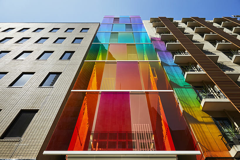 SAKO architects vertical rainbow