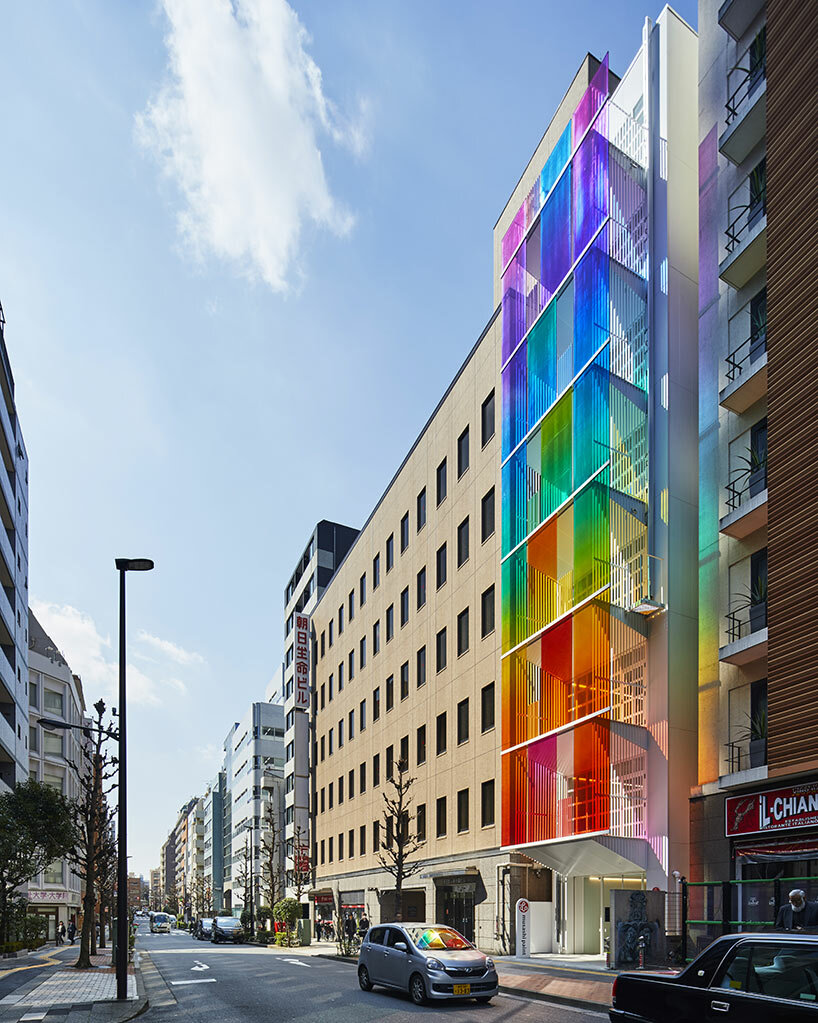SAKO architects vertical rainbow
