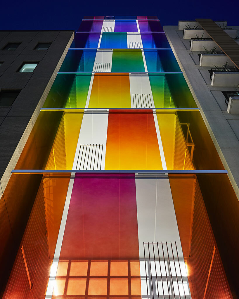 SAKO architects vertical rainbow