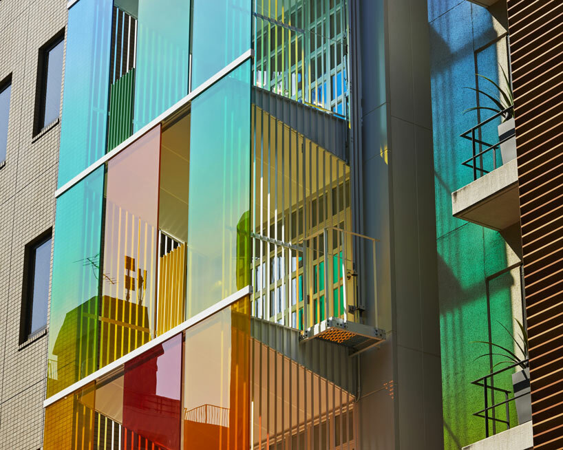 SAKO architects vertical rainbow