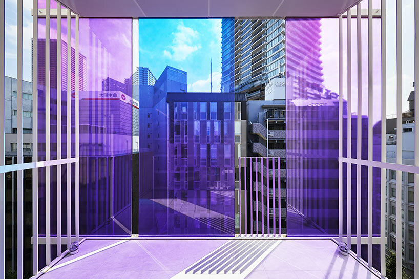 SAKO architects vertical rainbow