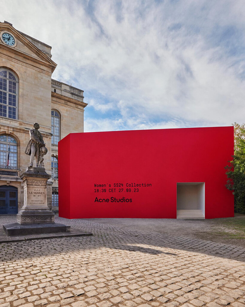 acne studios ss24 womenswear disco ball