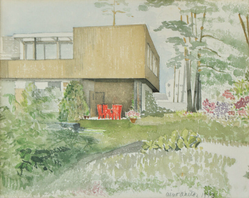Riihitie House, Helsinki, Finland, 1935–36. Picture credit: courtesy HeikkiAalto-Alanen (page 175) Aino’s watercolour of the house in 1943
