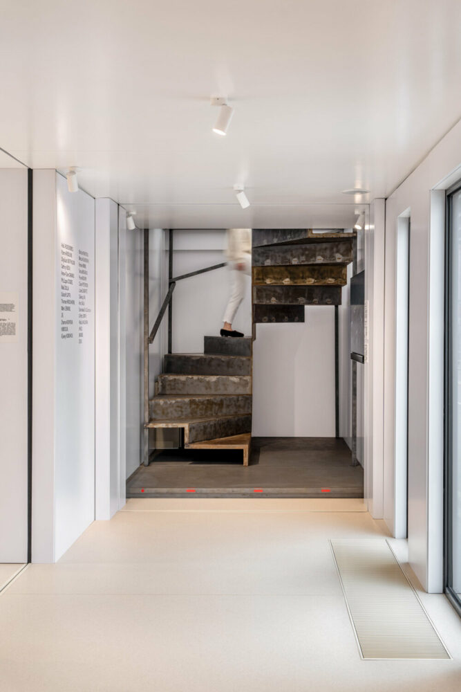 balbek bureau converts shipping containers into portable cultural hub in ukraine