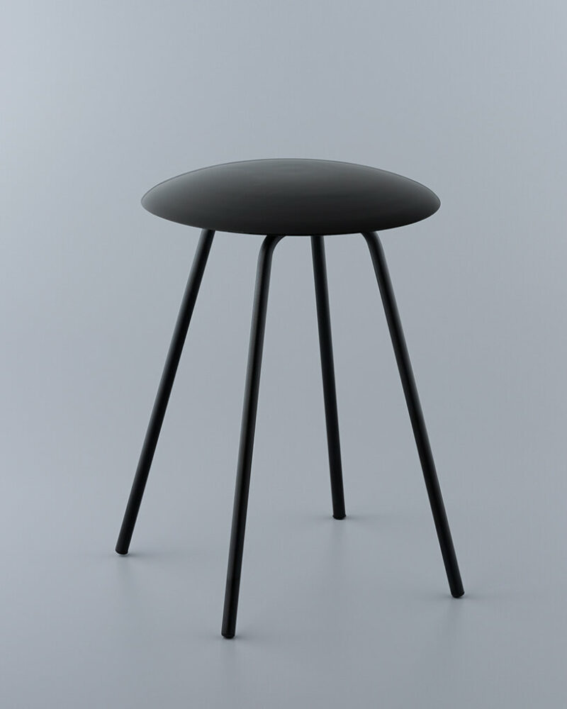 Urushi Stool by Ando Shoten