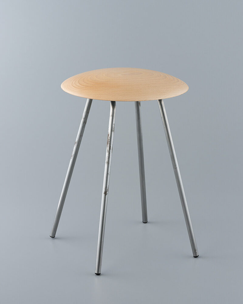 Hinoki Stool by Ando Shoten