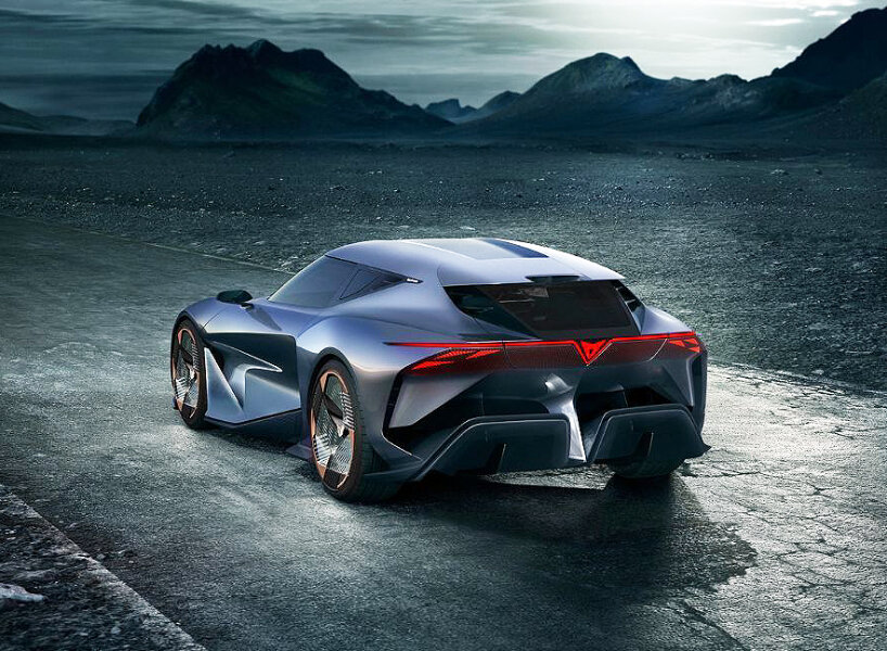 cupra darkrebel electric sports car