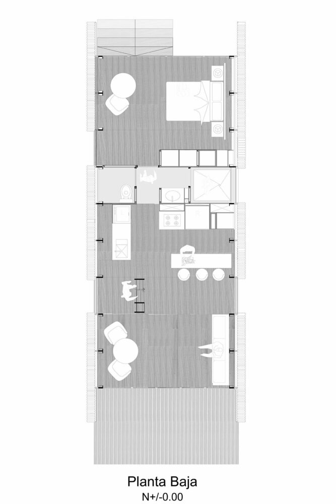 lower level floor plan