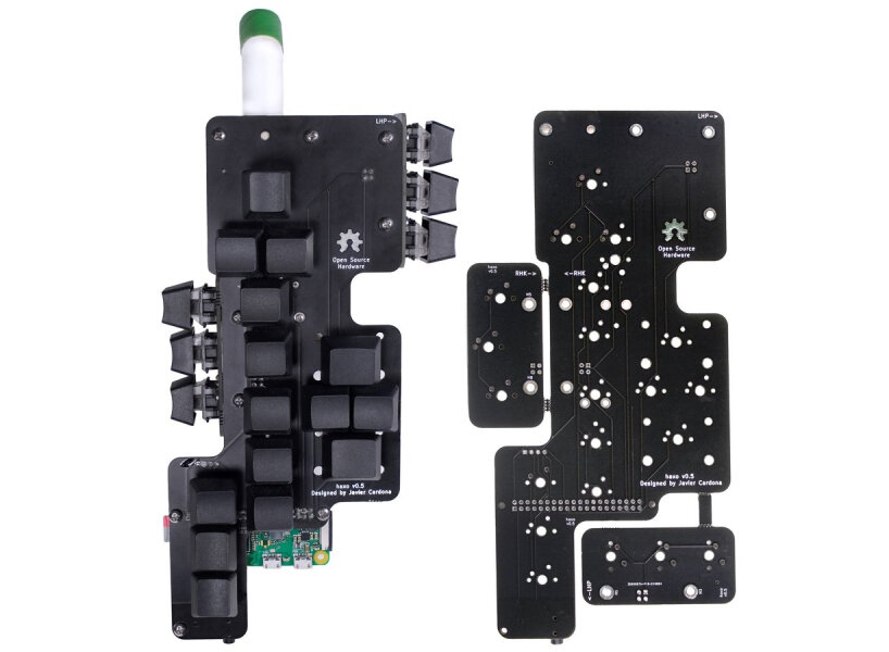 haxophone hackable electronic saxophone mechanical keys raspberry pi