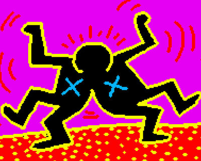 keith haring, digital artist? rare 1980s computer drawings resurface as NFTs at christie's