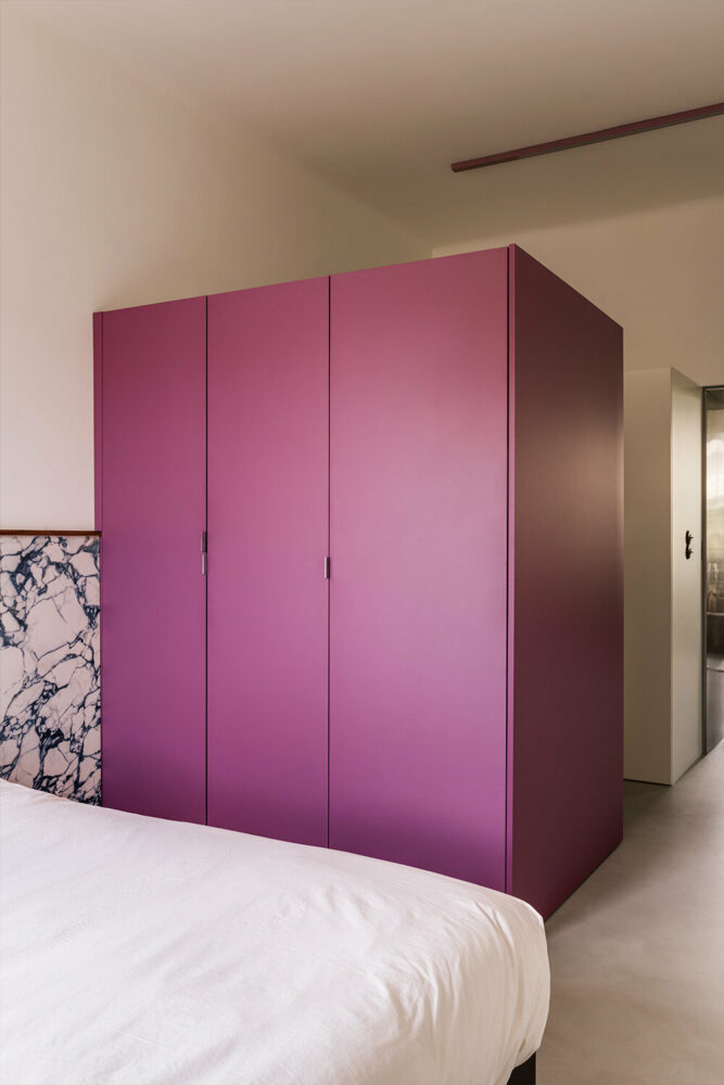 Paulina's purple wardrobe 