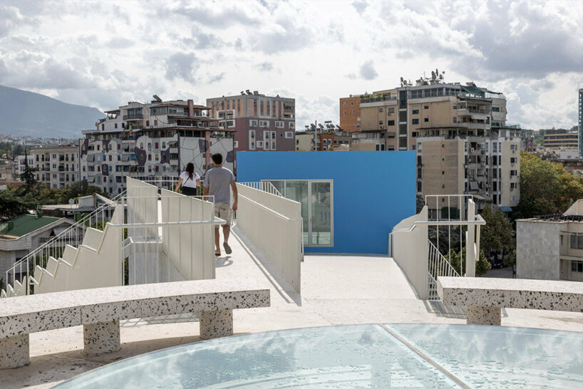 MVRDV's pyramid of tirana turns a former communist monument into a cultural center