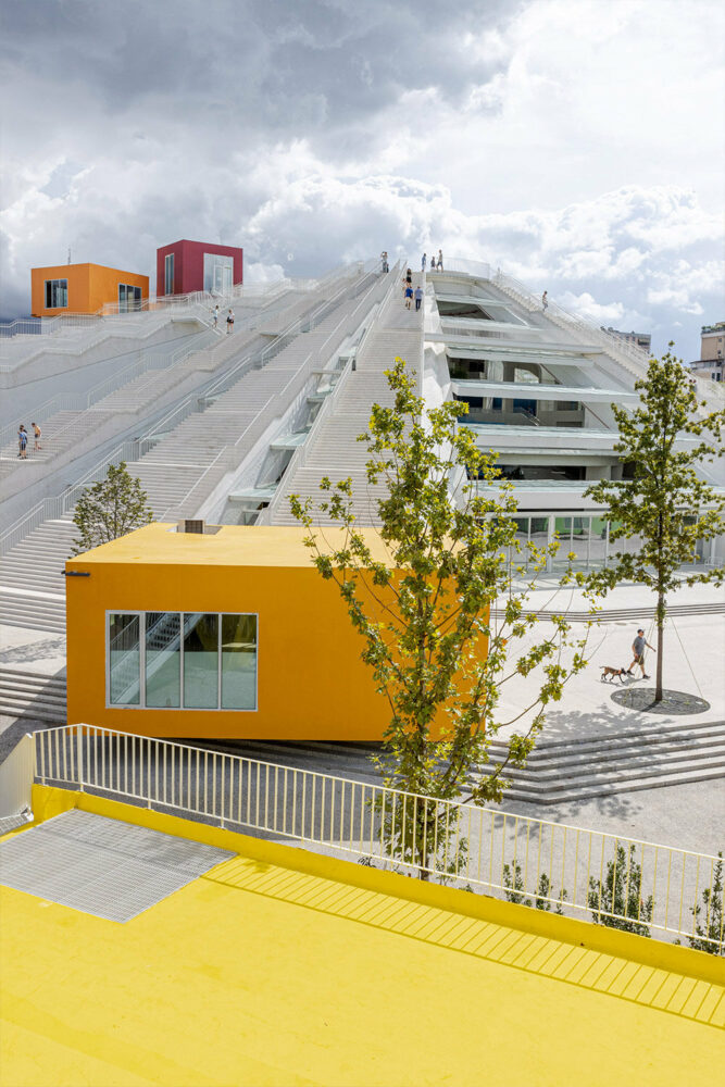 MVRDV's pyramid of tirana turns a former communist monument into a cultural center