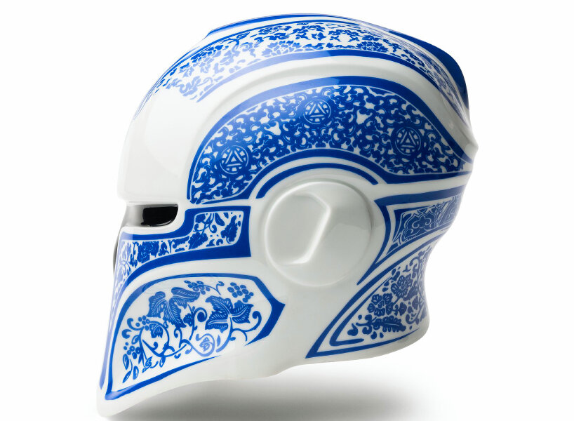 iron man mandalorian porcelain helmet discommon