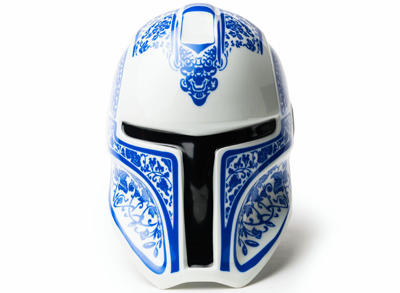 iron man mandalorian porcelain helmet discommon