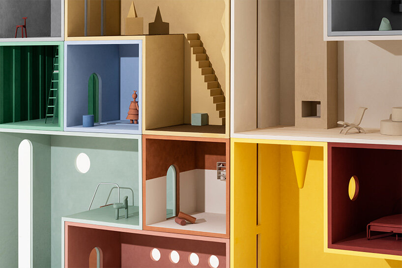 from eileen gray to ray eames, studio irvine's dollhouse honors 20th century female pioneers
