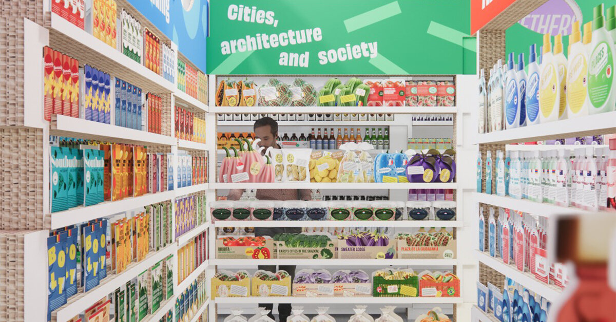 T/C latvija, a supermarket experience at venice biennale 2023