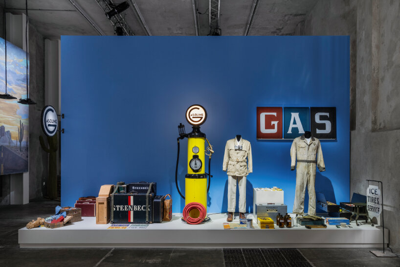 Exhibition view of 'Wes Anderson – Asteroid City: Exhibition'