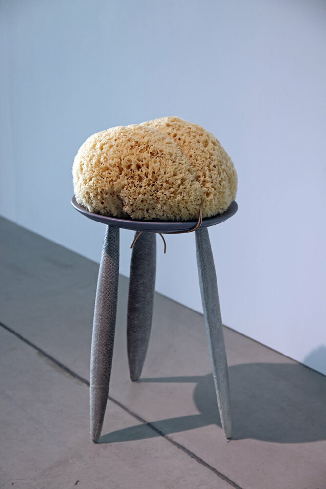 Craftica, Sponge Stool by Formafantasma | image © designboom