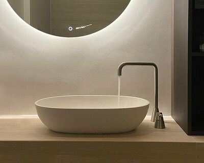 JEE-O's cone tapware collection crafted from elemental, elegant shapes