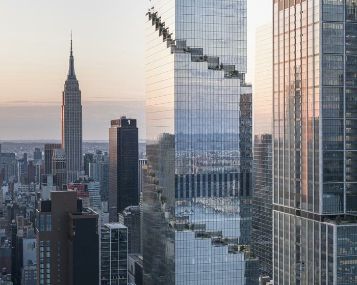 a ribbon of gardens ascends bjarke ingels group's latest new york skyscraper 'the spiral'
