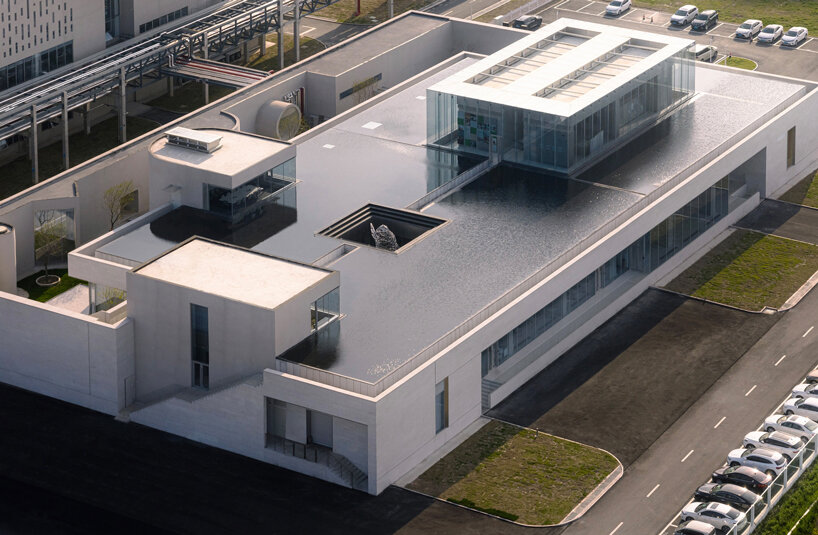 tilt–shift photography of the factory zone