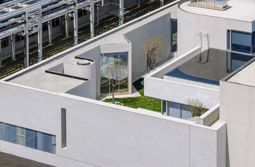 tilt–shift photography of the factory zone