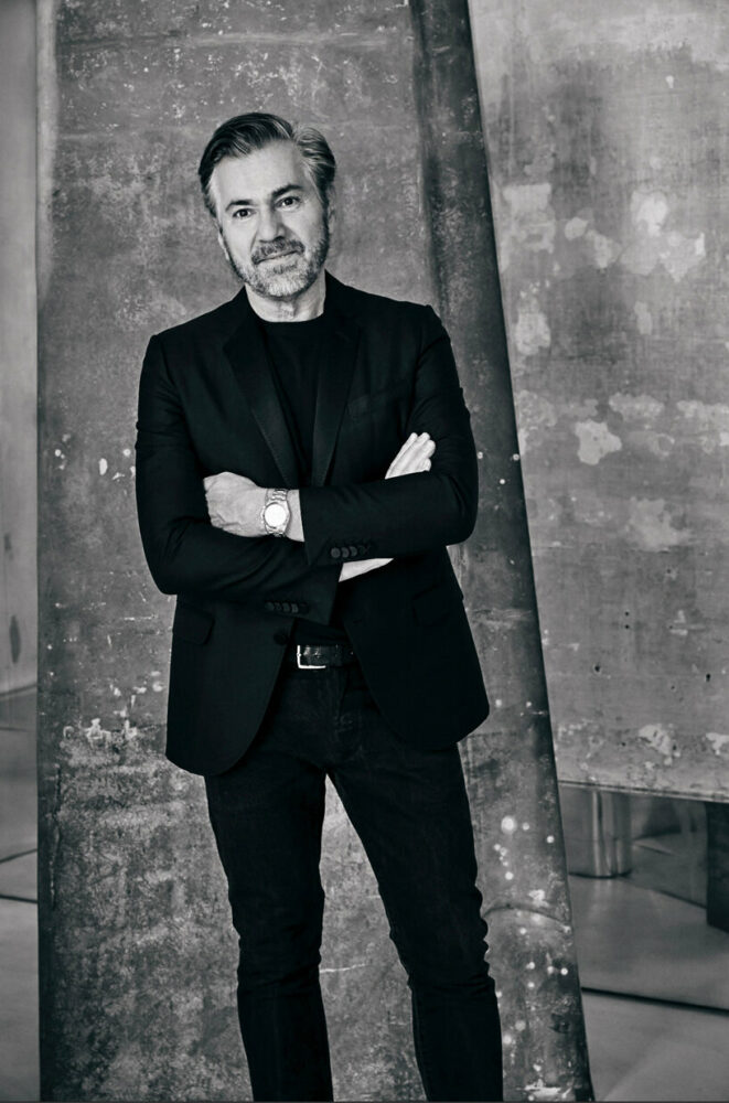 portrait of the designer