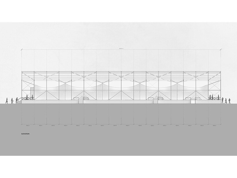 elevation drawing by Collaborative Architecture Laboratory