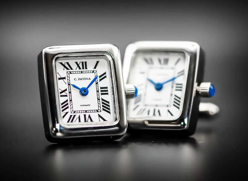 creamy patina functional miniature luxury watches