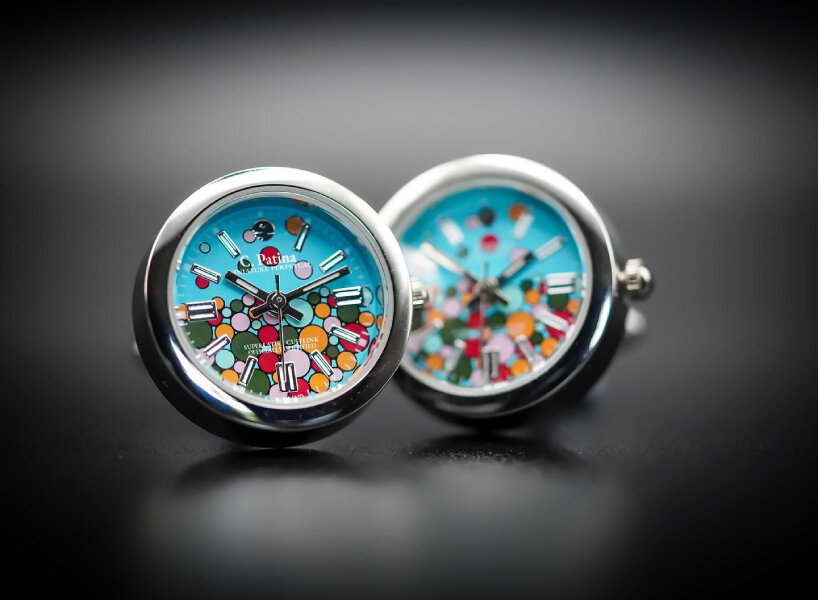 creamy patina functional miniature luxury watches