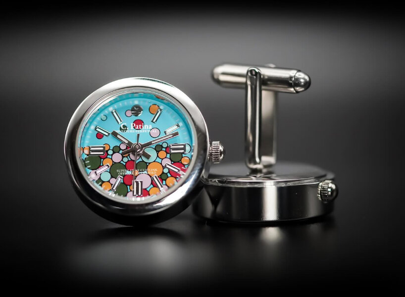 creamy patina functional miniature luxury watches
