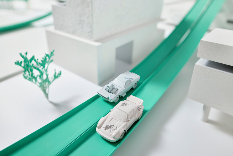 daniel arsham hot wheels mattel rodger dodger porsche