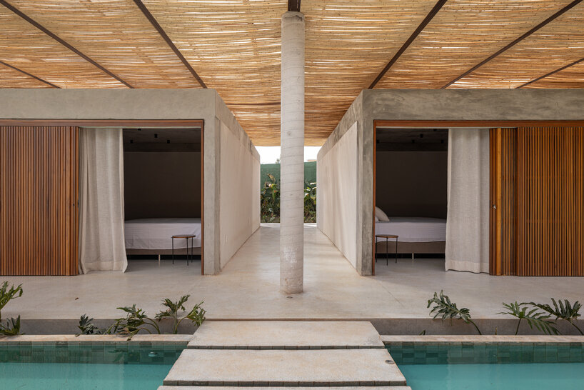 debaixo do bloco redefines tropical living with 3 box house in brazil