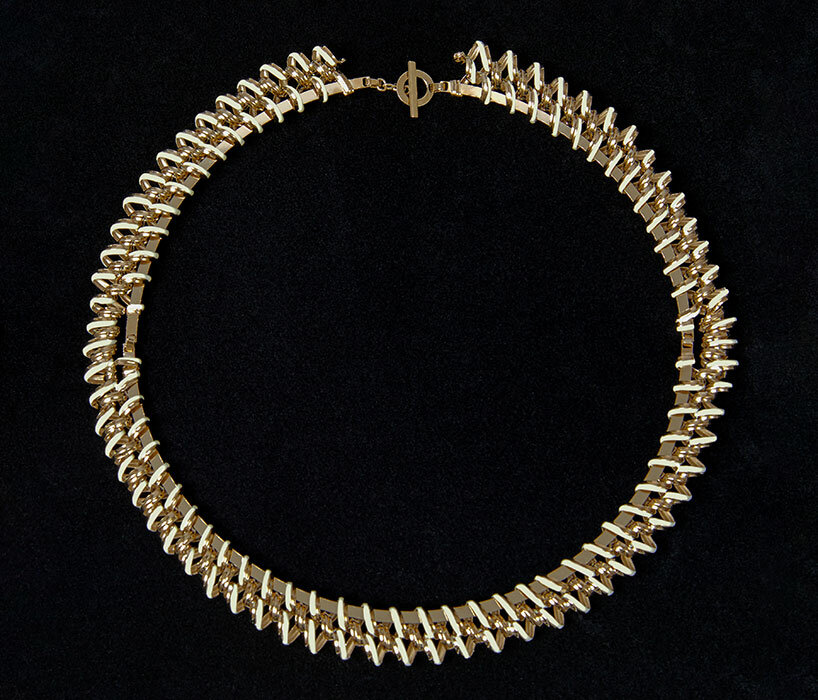 maria sole ferragamo turns brass shavings into intricate jewelry for elisabetta cipriani gallery